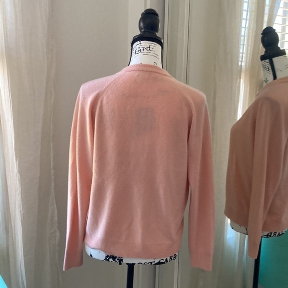 COPY - Hampshire Studio Pink Cardigan Size Small - Picture 2 of 4